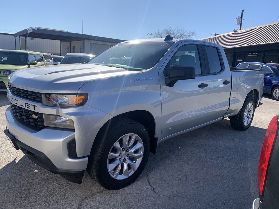 Used 2019 Chevrolet Silverado 1500 Custom Double Cab 2WD for Sale
