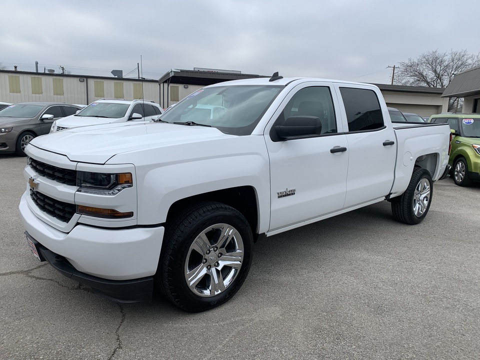 Used 2018 Chevrolet Silverado 1500 Custom Crew Cab 2WD for Sale - Auto USA