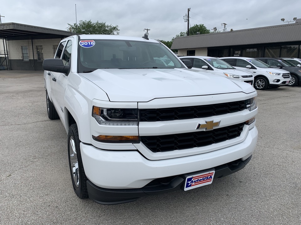 2018 Chevrolet Silverado 1500 Custom Crew Cab 2WD